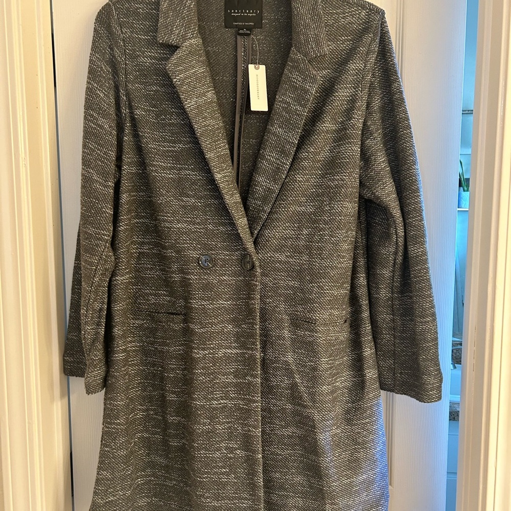 Sanctuary Charcoal Trench Coat